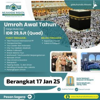Umroh Akbar Awal Tahun 2025